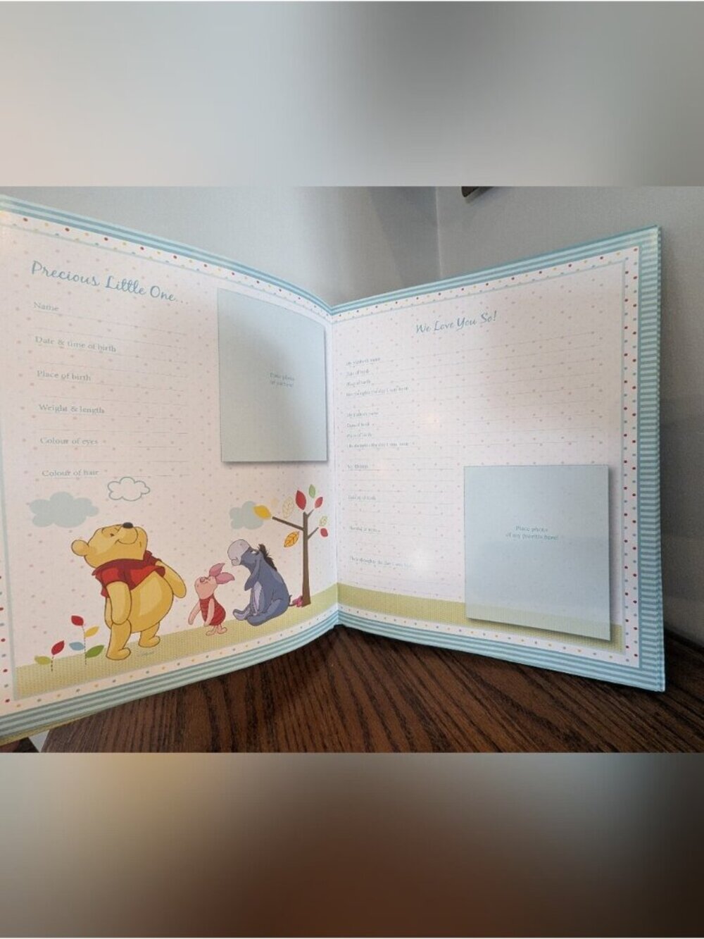 Winnie-the-Pooh Baby Book - My Sweetest Moments A Record Book Of The Early Years - Picture 4 of 5